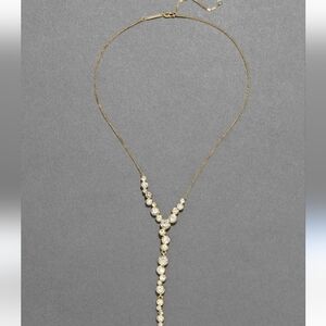 Alexis Bittar Asterales Gold Cascading Necklace